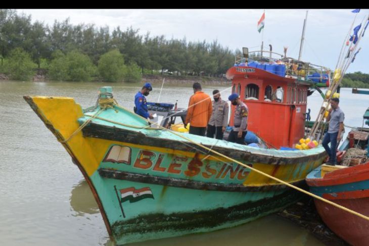 Kapal nelayan India ditangkap