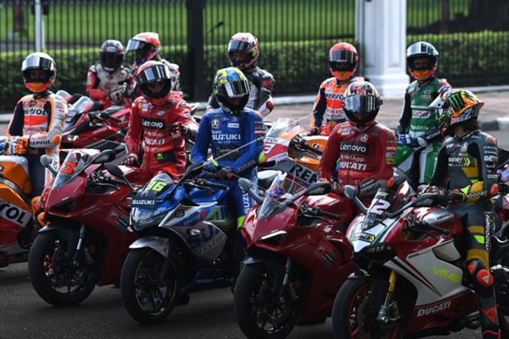 Parade pembalap MotoGP