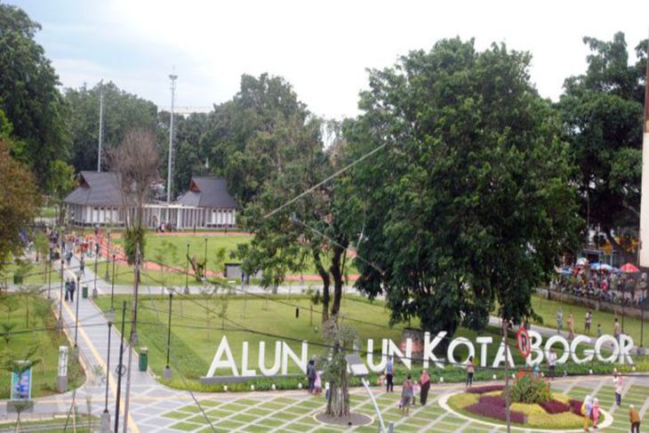 Alun-Alun Kota Bogor sudah dibuka kembali