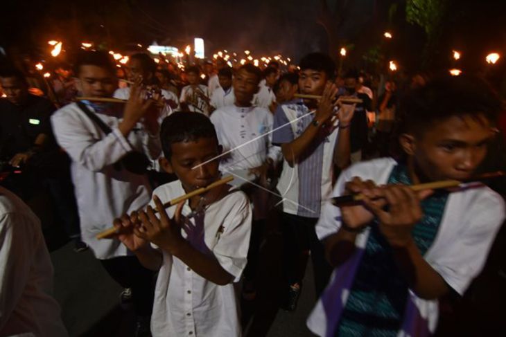 Pawai Obor Sambut Ramadhan