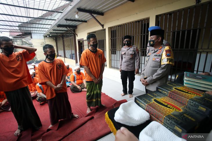 Pesantren Ramadhan di Rutan Mapolres Blitar Kota