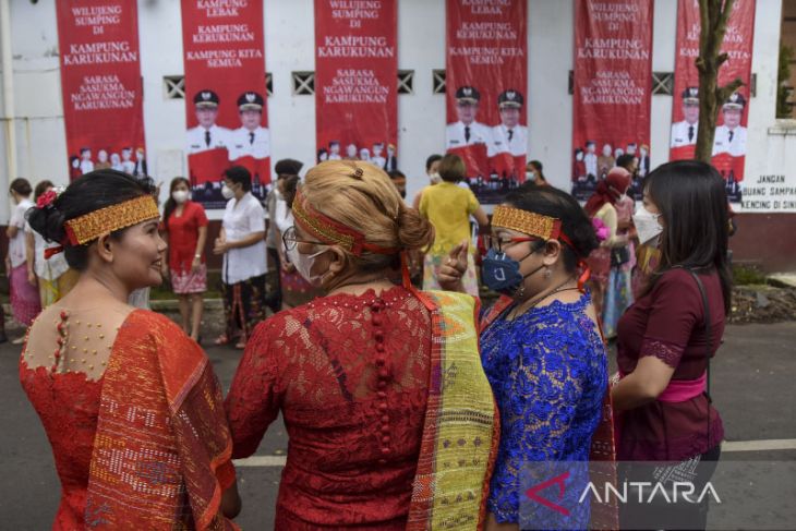 Peresmian kampung kerukunan antar umat beragama 