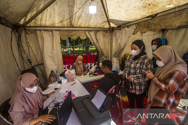 Vaksinasi Di Pasar Wadai Ramadhan