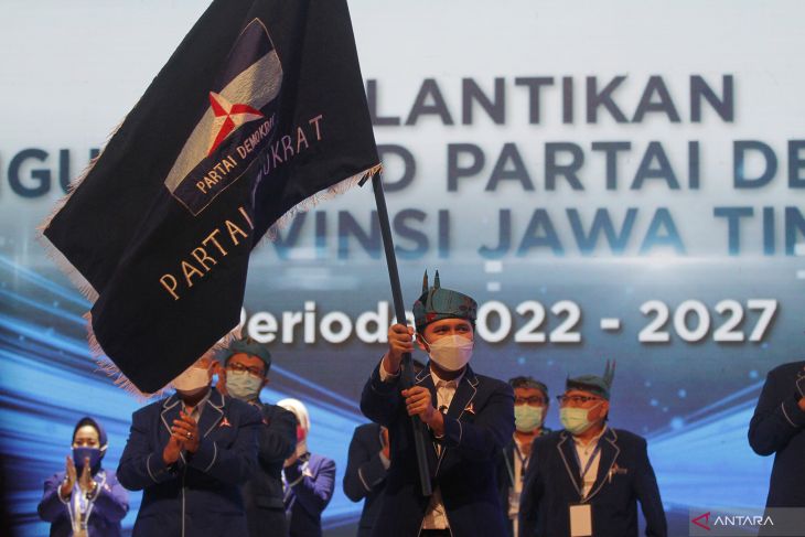 Pelantikan DPD Partai Demokrat Jawa Timur