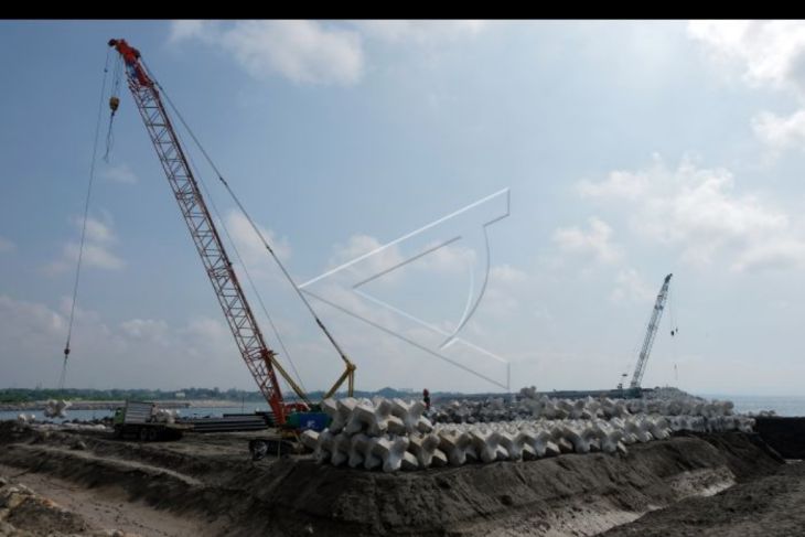 Perkembangan pembangunan Pelabuhan Sanur