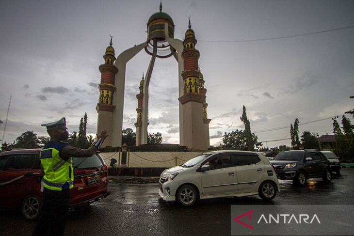 Arus Mudik Di Jalan Nasional Kalsel