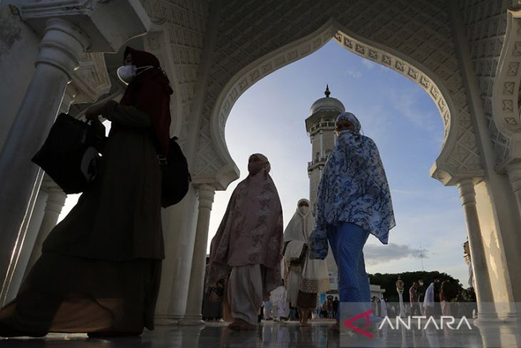 Shalat Idul Fitri di Aceh