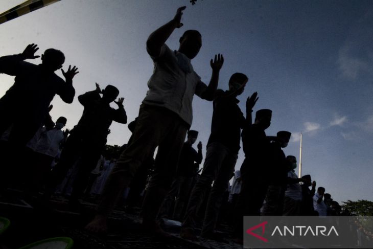 Salat Idul Fitri di lapangan Gasibu Bandung 