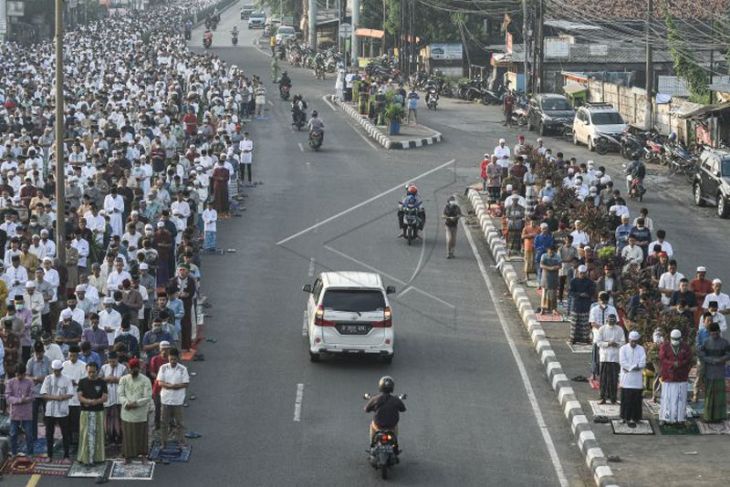 Shalat Idul FItri di Bekasi