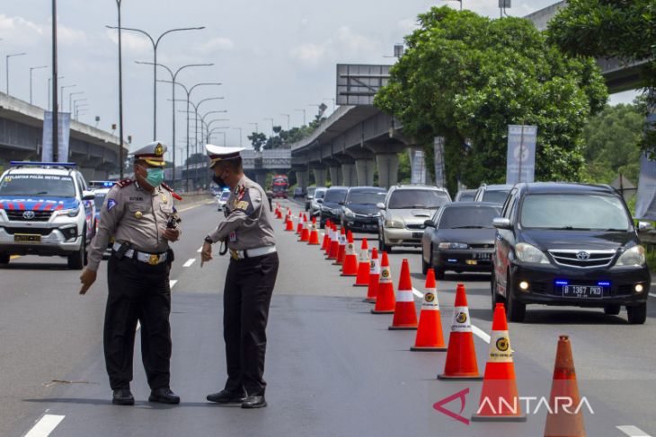 Skema Rekayasa Lalu Lintas One Way Arus Balik Lebaran