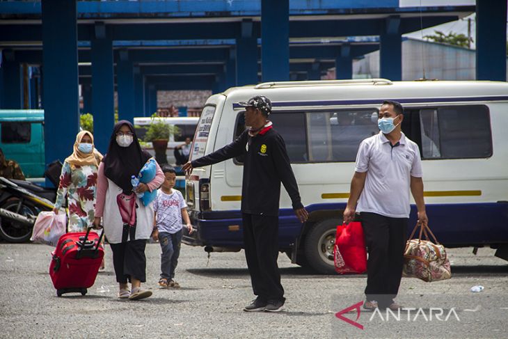 Arus Balik Di Terminal Km 6 Banjarmasin