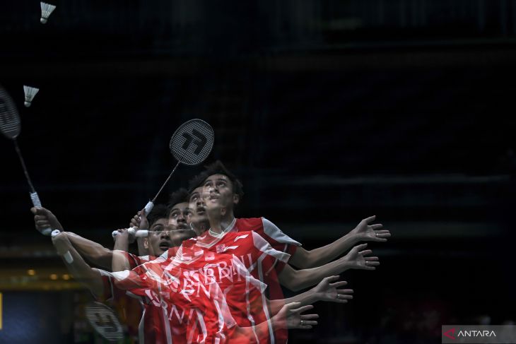 Shesar penentu kemenangan Indonesia untuk lolos final Piala Thomas