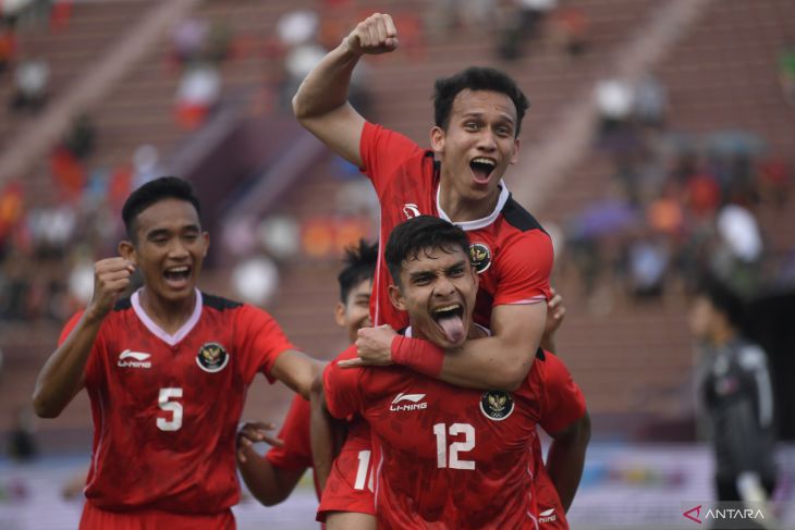 SEA Games Vietnam : Sepak bola Indonesia lawan Filipina