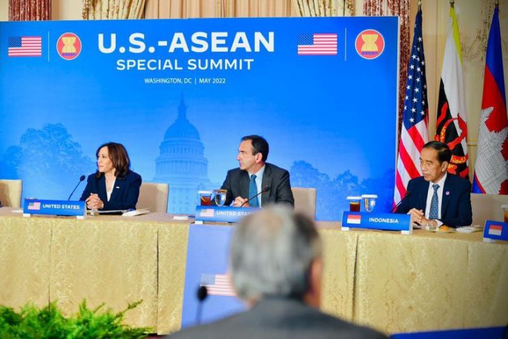 Jokowi ajak perkuat kemitraan ASEAN dan AS  demi antisipasi pandemi