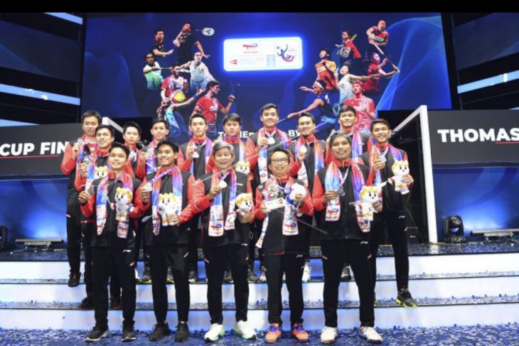 Indonesia juara II Thomas Cup 2022