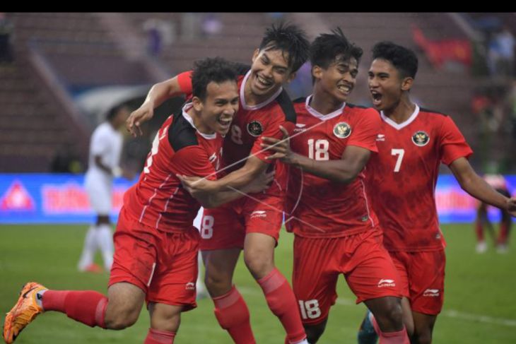 Timnas Indonesia lolos semifinal sepak bola Sea Games Vietnam