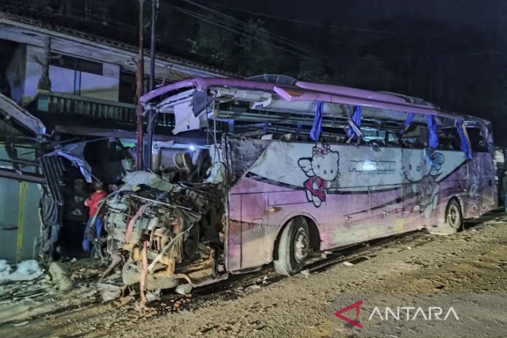 Kecelakaan bus pariwisata di Ciamis