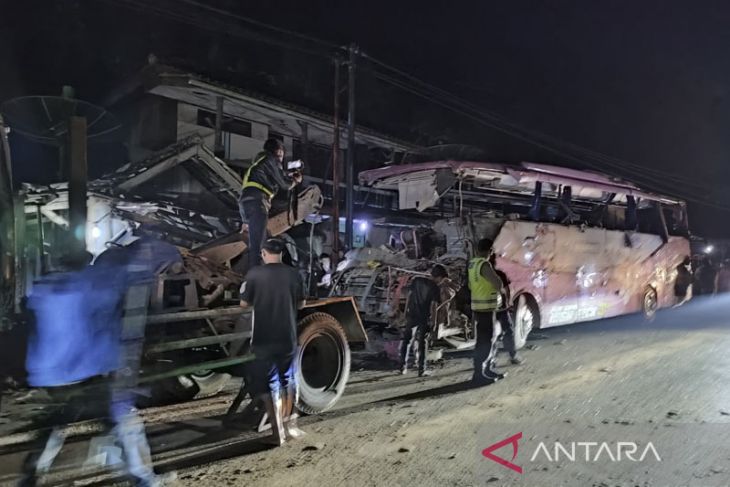 Kecelakaan bus pariwisata di Ciamis