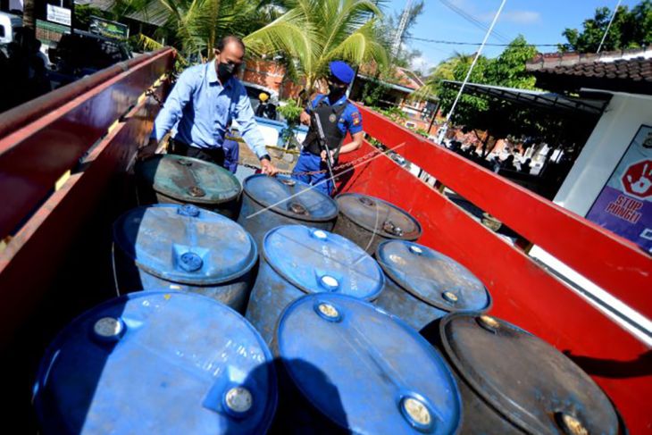 Ditpolairud Polda Bali ungkap kasus penyalahgunaan BBM bersubsidi