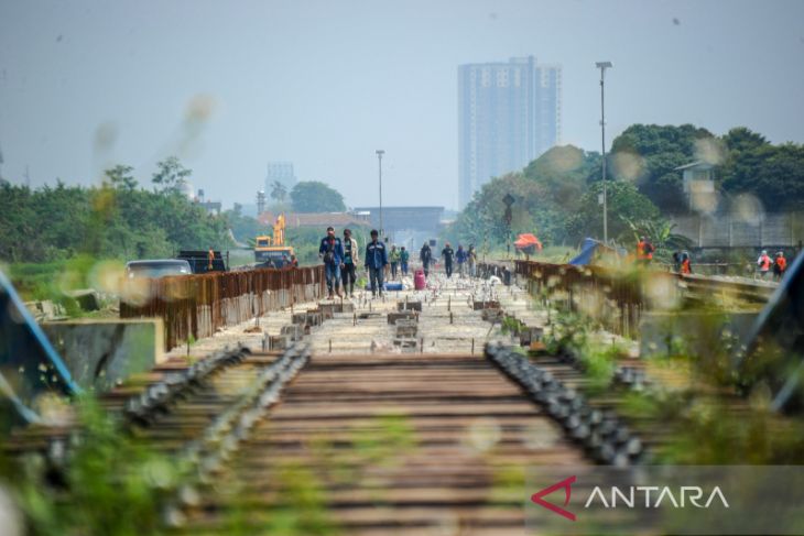 Proyek rel ganda Bandung - Cicalengka 