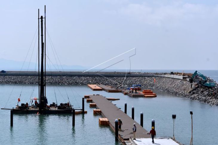 Pembangunan Pelabuhan Sanur 81 persen