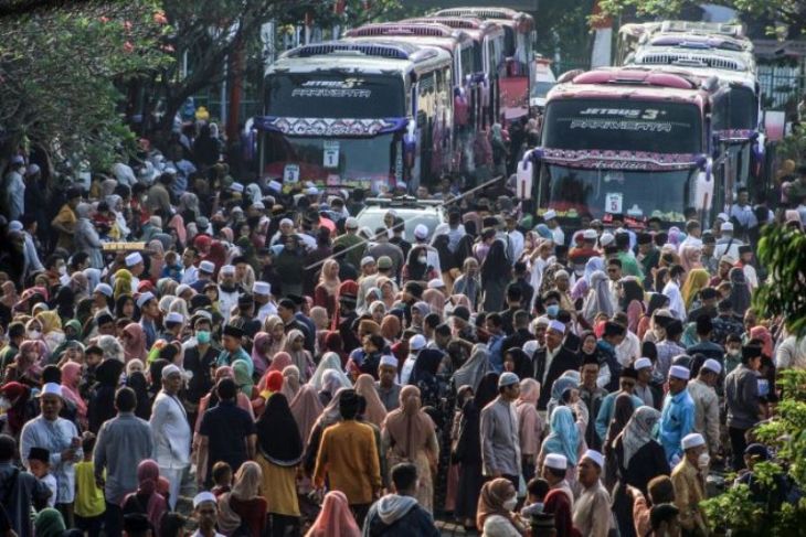 Pelepasan jamaah calon haji di Bogor