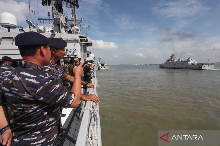 Pelepasan Satgas RIMPAC ke Hawai