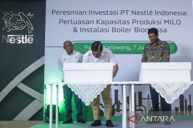 Peresmian investasi Nestle Indonesia 