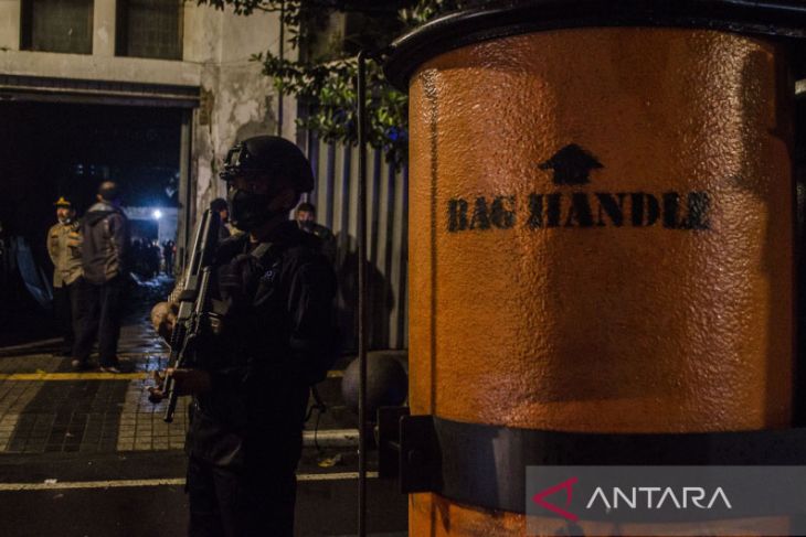 Polisi temukan bahan peledak di Bandung 