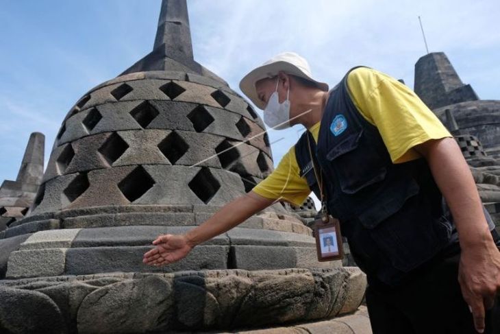 Kerusakan struktur Candi Borobudur