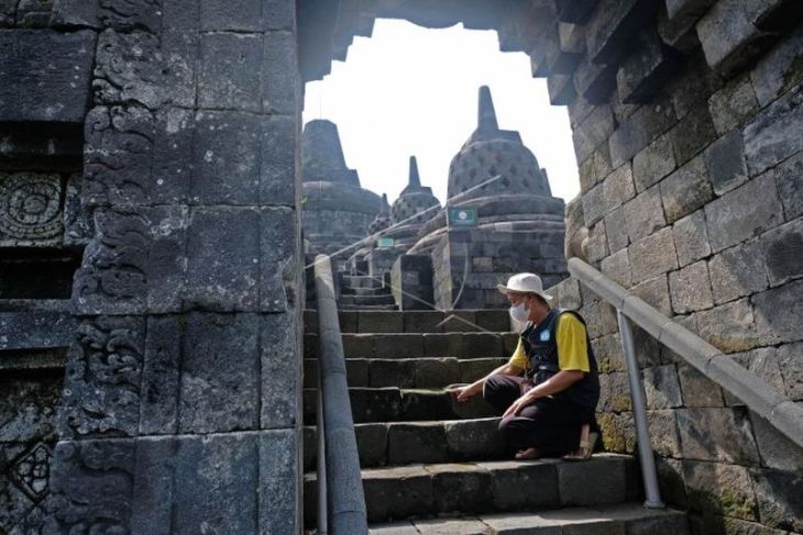 Kerusakan struktur Candi Borobudur