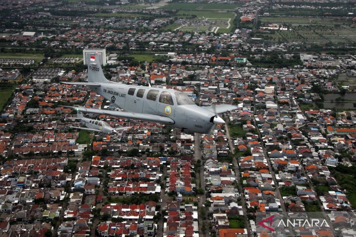 Latihan Terbang Persiapan Naval Air Base Open Day