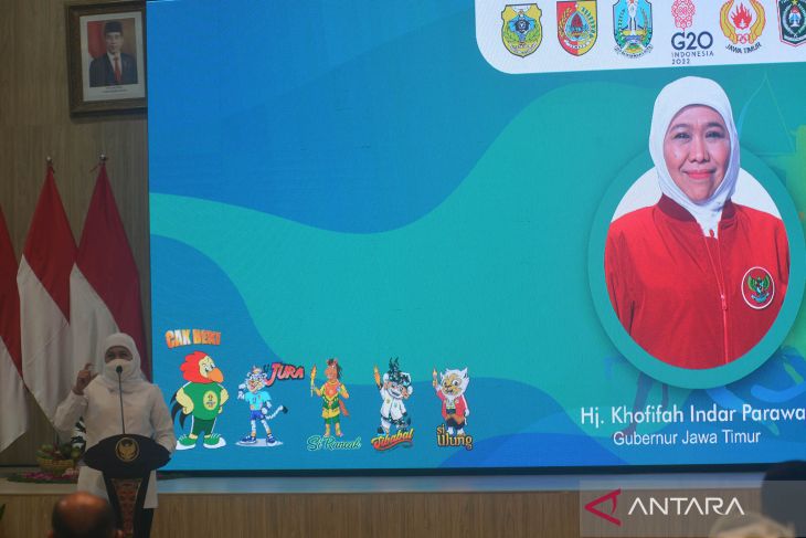 Peluncuran Maskot Porprov VII Jawa Timur