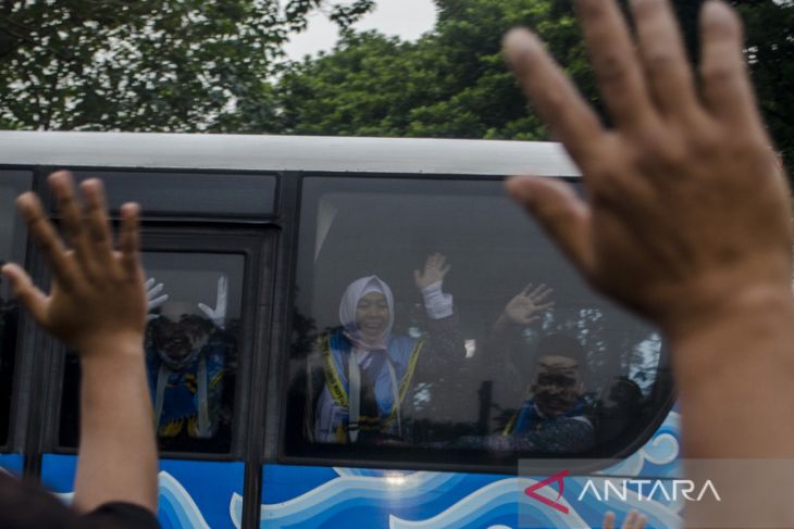 Pemberangkatan calon haji Kota Bandung 