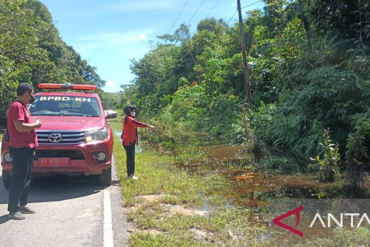 Banjir surut akses menuju perbatasan di Kapuas Hulu kembali normal