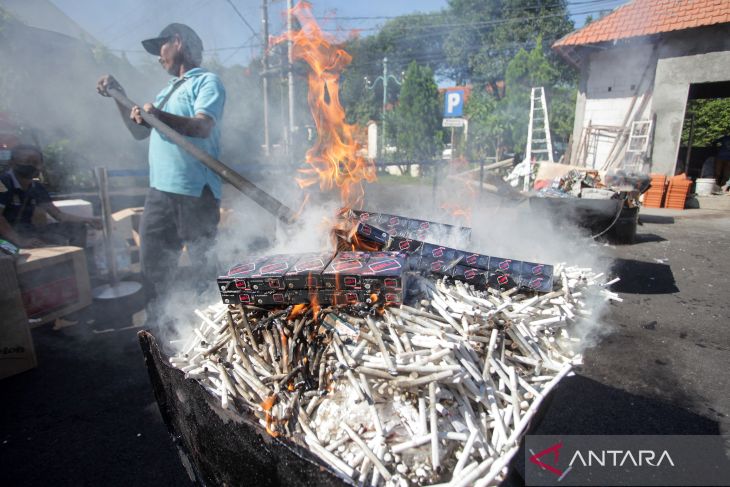 Pemusnahan Barang Bukti Kejari Sidoarjo