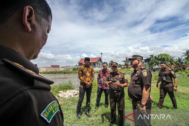 Kajati Aceh tinjau pembangunan panti rehabilitasi narkoba