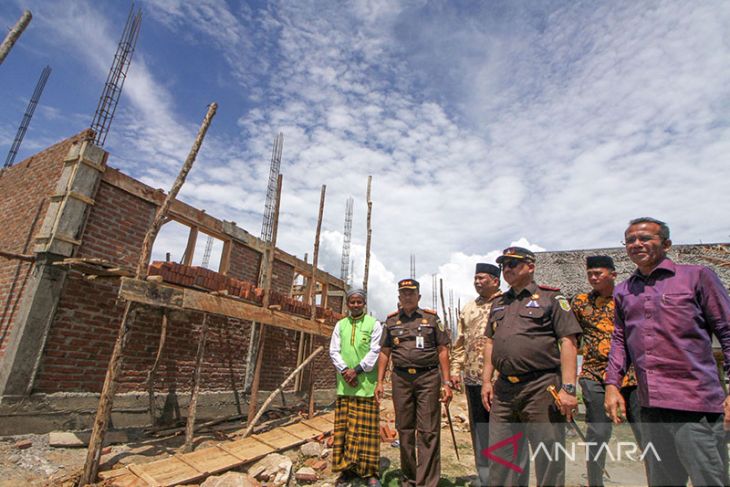 Kajati Aceh tinjau pembangunan panti rehabilitasi narkoba