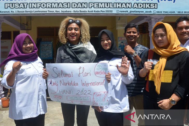 Peringatan Hari Anti Narkotika Internasional di Banda Aceh