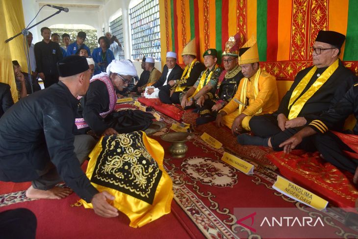 Tradisi adat seumeuleung Raja Daya Aceh