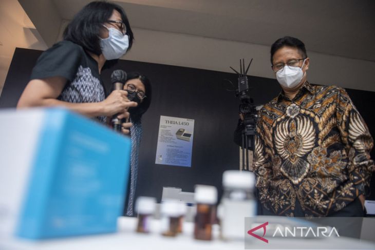 Kunjungan kerja Menteri Kesehatan di Bandung 