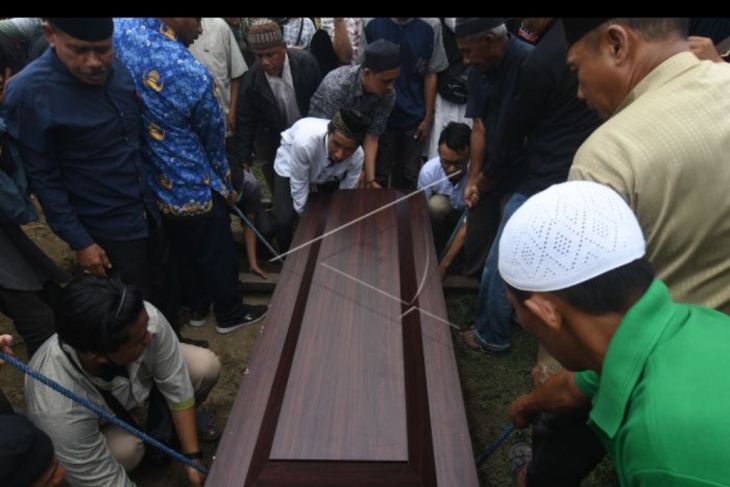 Pemakaman korban penembakan KKB