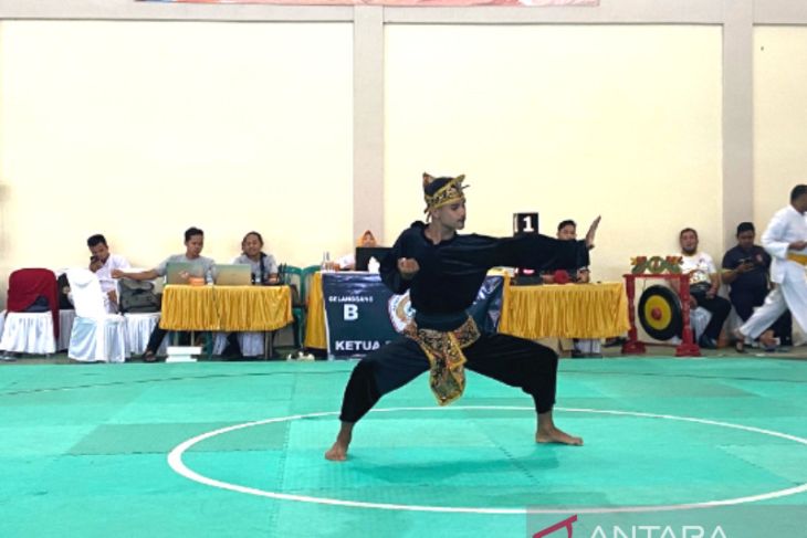 Poliban tambah perak di pencak silat putra pada Porseni Politeknik se-Indonesia