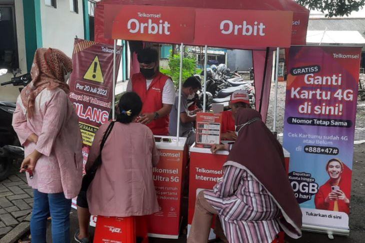 Telkomsel Upgrade Jaringan 3G ke 4G/LTE di Tangsel dan Lebak Juli 2022 - ANTARA News Banten