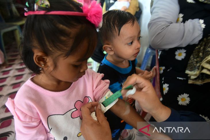 Cakupan imunisasi anak terus menurun di Aceh