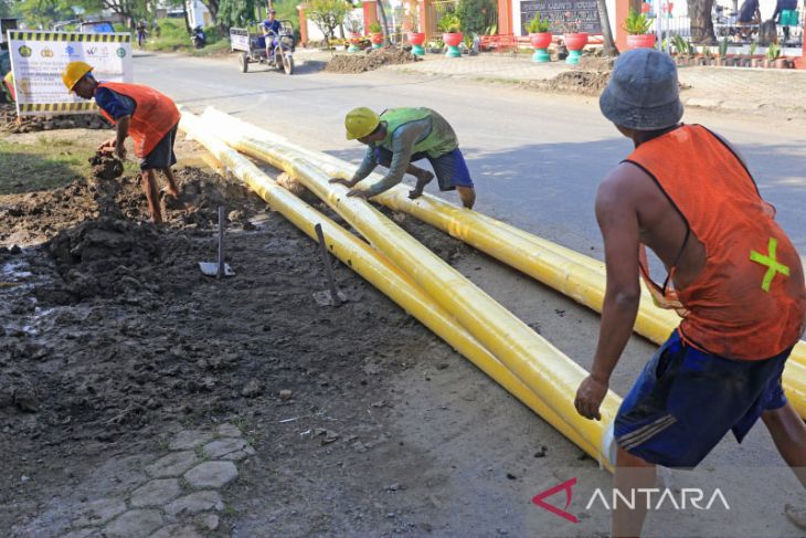 Pemasangan jaringan gas rumah tangga 