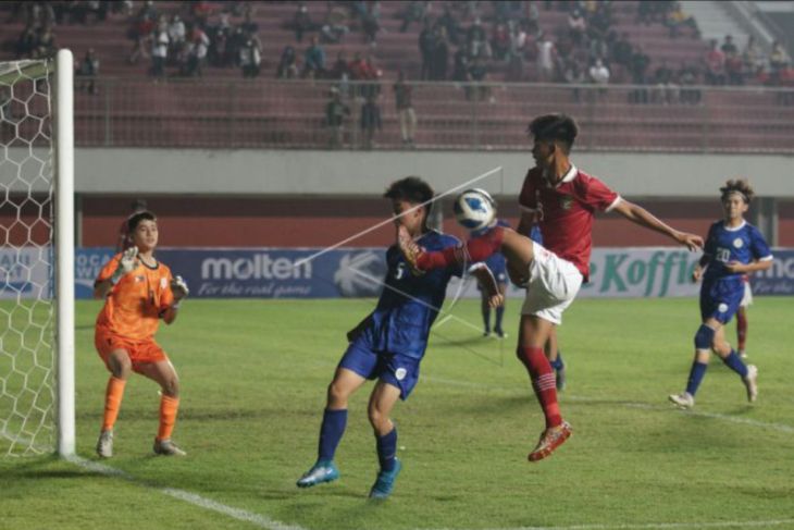 Timnas Indonesia menang 2-0 atas Filipina di AFF U-16