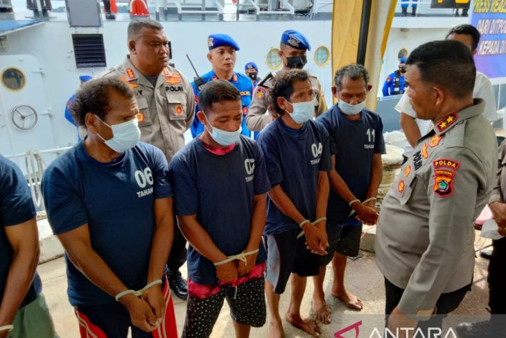 Polairud tangkap pelaku pengeboman ikan di perairan Papua Barat