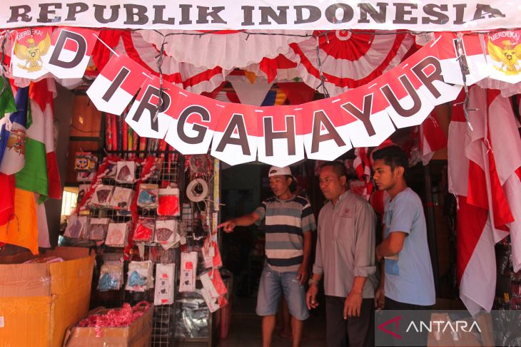 Kampung bendera di Surabaya