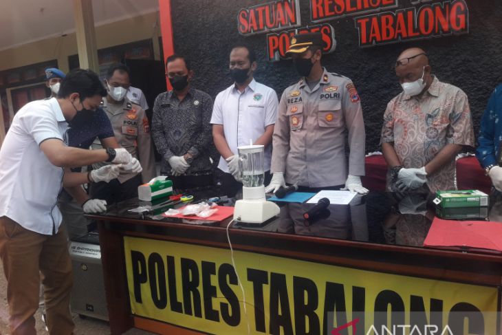 Polres Tabalong musnahkan sabu-sabu senilai Rp200 juta